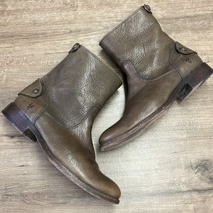 Frye Leather Short Boots Sz 7.5